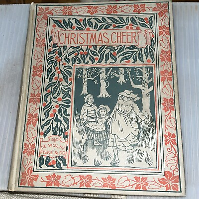 #ad #ad Antique De Wolfe FISKE Book: Christmas Cheer for Boys And Girls Illustrated $59.13