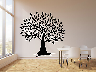 Vinyl Wall Decal Abstract Nature Beautiful Tree Leaves Home Stickers g1101 $69.99