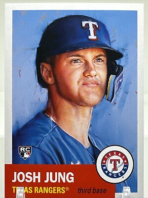 #ad 2023 Topps MLB Living Set Josh Jung RC #635 Texas Rangers World Series Champ $4.49