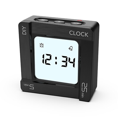 #ad #ad DIY for Management Pomodoro Timer Square Alarm Clock Reminder for Student $17.50