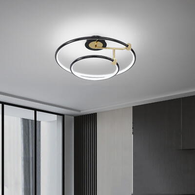 #ad Kitchen Black Ceiling Lights LED Pendant Light Chandelier Lighting Bedroom Lamp AU $306.17