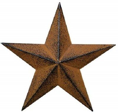 #ad #ad Distressed Country Metal Barn Star Primitive Wall Décor 4th of July Decoration $9.99