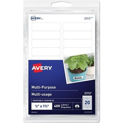 #ad Avery® Removable Rectangular Labels AVE2312 $5.48