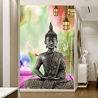 #ad Traditional 3D Design Self Adhesive Buddha Wall Sticker For Home Decoration $65.37
