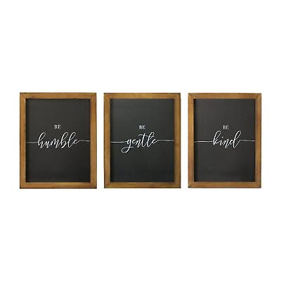 #ad #ad Stratton Home Decor Set Of 3 Be Wall Art S21735 $40.45