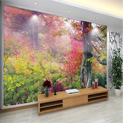 #ad Rosy Clouds Half 3D Full Wall Mural Photo Wallpaper Printing Home Kids Decor AU $419.99