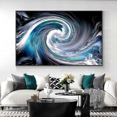 #ad Cloud Abstract Wall Art Canvas Painting Canvas Posters Prints Art Wall Pictures $3.52
