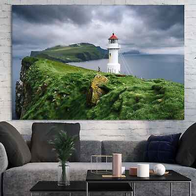 #ad Large Nature Canvas Wall Art on Solid Wood Frame Printed Pictures of World ... $36.61