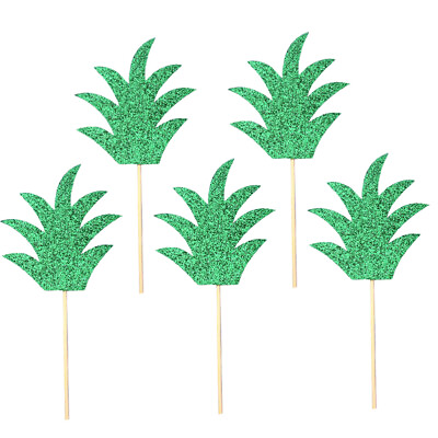 #ad #ad 30PCS Cake Toppers Birthday Cupcake Decor Green Decorating Supplies Fruit $9.30