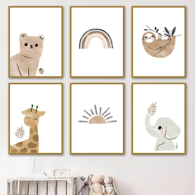 #ad Animals Canvas Poster Wall Decals $15.00
