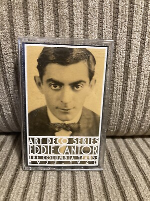 #ad Eddie Cantor The Columbia Years 1922 1940 Cassette Tape Art Deco Series Tested $4.62