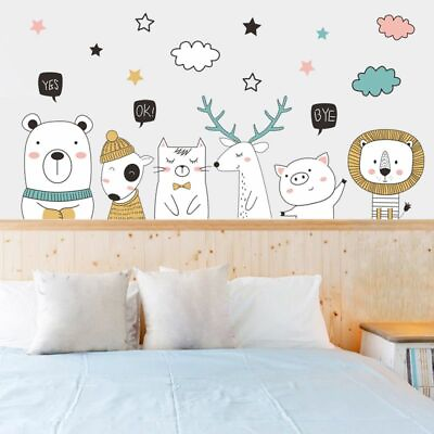 #ad #ad Wall Stickers Cartoon Kids Home Decal Stars Room Decor Sticker Decals $13.99