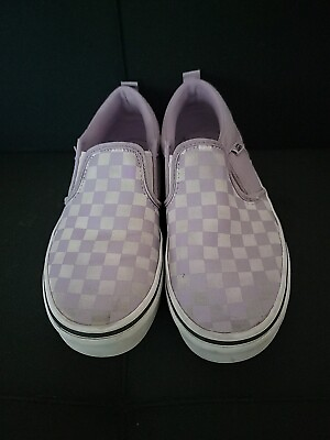#ad Vans quot;Off The Wallquot; girls shoes size Missy 3 checkerboard $14.00