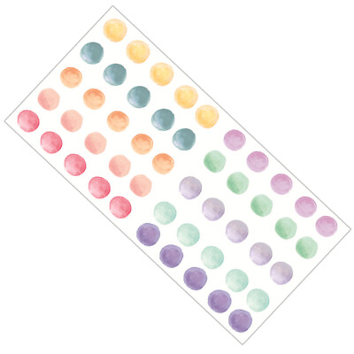 #ad #ad Colorful Watercolor Dots Wall Stickers for Kids Room Decoration $6.83