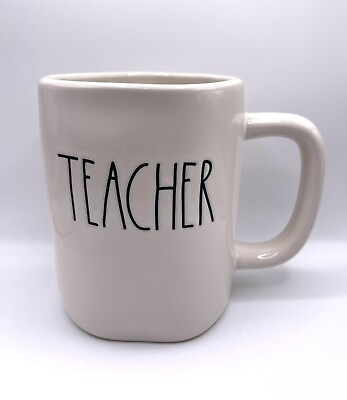 #ad Rae Dunn By Magenta Teacher Minimalist Design Rustic Decor Coffee Mug # 202 $12.00