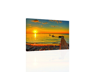 #ad #ad Beach Sunrise CANVAS OR PRINT WALL ART $29.00
