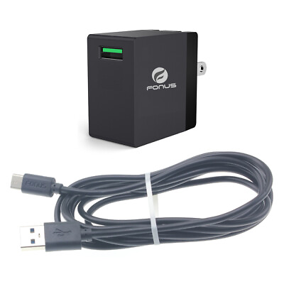 For Galaxy A01 A51 QUICK HOME CHARGER 18W 6FT USB CABLE POWER CORD TRAVEL WALL $13.26