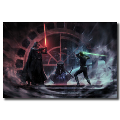 #ad #ad Film Concept Art Canvas Poster Print Star Wars Original Classics Wall Art Prints $19.90