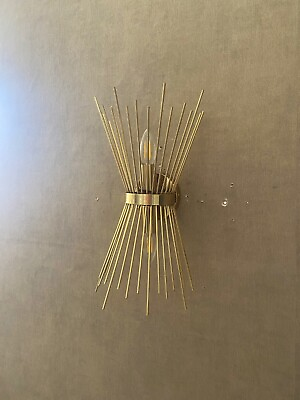 #ad Modern Sconce Modern Home Decor Mid Century Wall Sconce Sconce Lighting Gold $247.00