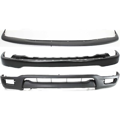 #ad Front Bumper Kit For 2001 2004 Toyota Tacoma with Bumper Trim and Lower Panel $190.82