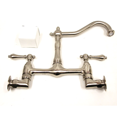 #ad Signature Hardware Felicity Wall Mount Kitchen Faucet $149.99
