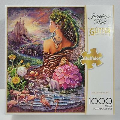 #ad Josephine Wall quot;The Untold Storyquot; Puzzle 1000 Pieces Glitter Edition Buffalo $12.20