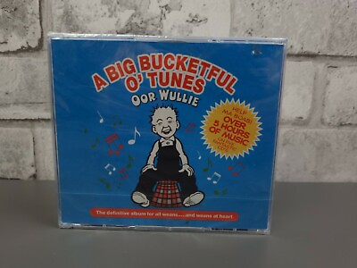 #ad A Big Bucketful O` Tunes Oor Wullie CD new amp; Sealed 5 hours of music GBP 9.95