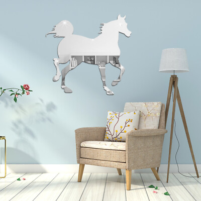 #ad 3D Acrylic Horse Wall Stickers for Home Decoration $8.98