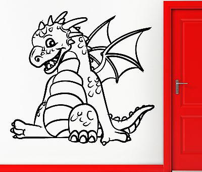 #ad Wall Stickers Vinyl Decal Funny Baby Dragon Cool Decor For Kids Children z2306 $49.99
