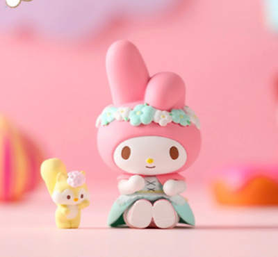 #ad Miniso X Sanrio My Melody Secret Forest Tea Party “ Flower Wall” Figure $39.99