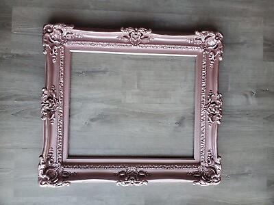 #ad 16x20 Rose Gold Picture Frame Decorative Baroque Wall Baby Frame Ornate Ideas $192.99