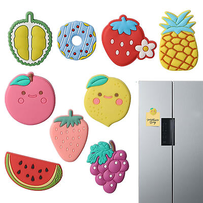 #ad #ad 9PCS Magnetic Cartoon Stickers for Fridge Magnets 3D Decals Kitchen Decorative $12.59