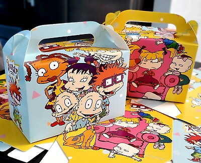#ad RUGRATS CUPS PLATE BANNER PARTY TABLE COVER SUPPLIES BALLOON CUPCAKE TOPPER CAKE $11.99