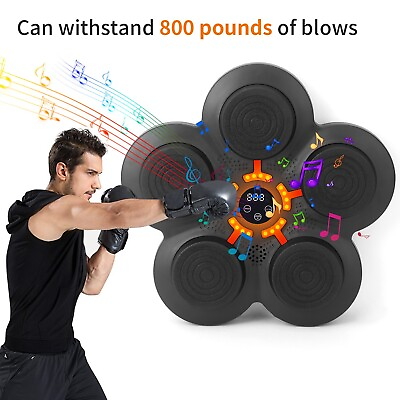 #ad Boxing Training Music Electronic Boxing Wall Target Smart Wall Mounted Combat $49.99