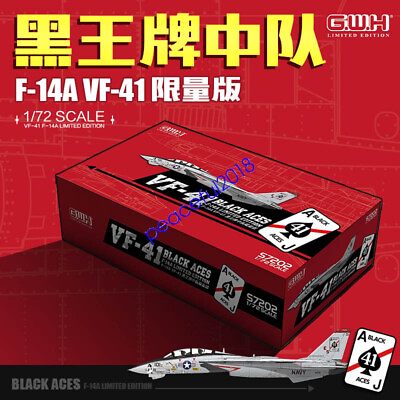 #ad Great Wall Hobby S7202 1 72 VF 41 BLACK ACES F 14A LIMITED EDITION 2020 NEW $55.66