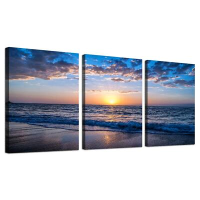 #ad #ad Framed Canvas Wall Art for living room Large Size Office Wall Decor Sunrise b... $78.40