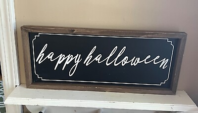 #ad Happy Halloween decoration 20x8 on the Kichen counter or else $15.00