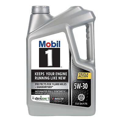 #ad #ad Mobil 1 Advanced Full Synthetic Motor Oil 5W 30 5 Quart 5W 30 Motor Oil USA $23.72
