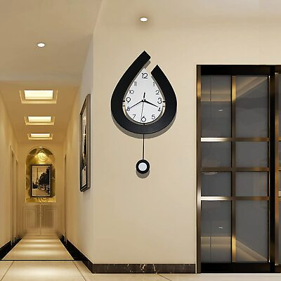 #ad Decorative Wall Clock for Living Room Decor Large Modern Wall Clocks with Pe... $61.86
