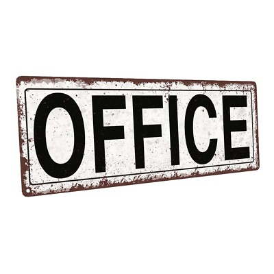 #ad Office Metal Sign; Wall Decor for Home and Office $36.99
