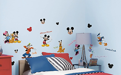 #ad RMK1507SCS Mickey and Friends Peel and Stick Wall Decals $10.77