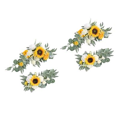 #ad Artificial Flower Swag Decorative for Wall Reception Backdrop Decoration $59.12