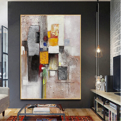 #ad 36quot;Large Home wall Decor Modern art Abstract 100%Handmade oil painting on canvas $81.37