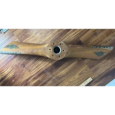 #ad Incredible Vintage Sensenich Wood Airplane Propeller CUT 36quot; $499.99