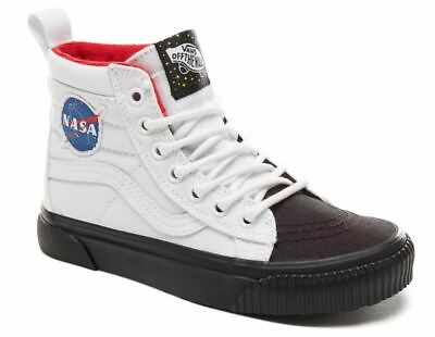 Vans Off The Wall Kids X NASA Space Voyager SK8 Hi MTE Shoes $125.00