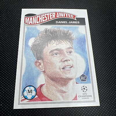 #ad Topps UCL Living Set Card #298 Daniel James Manchester United $3.00