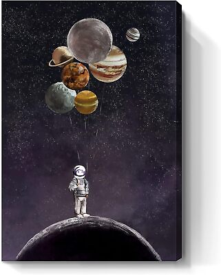 #ad Large Inspirational Wall Art for Living Room Outer Space Wall Decor $75.59
