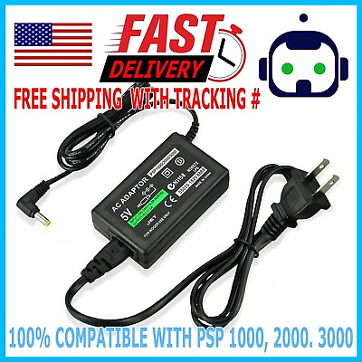 #ad AC Adapter Home Wall Charger Power Supply For SONY PSP 1000 2000 3000 Slim Lite $5.95
