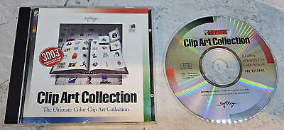 #ad Clip Art Collection Softkey PC Paintbrush 3003 Ultimate Color Clip Art $9.99