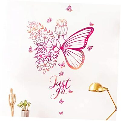 #ad #ad Butterfly Wall Stickers for Bedroom Living Room Decals for Walls Peel and hd02 $16.51